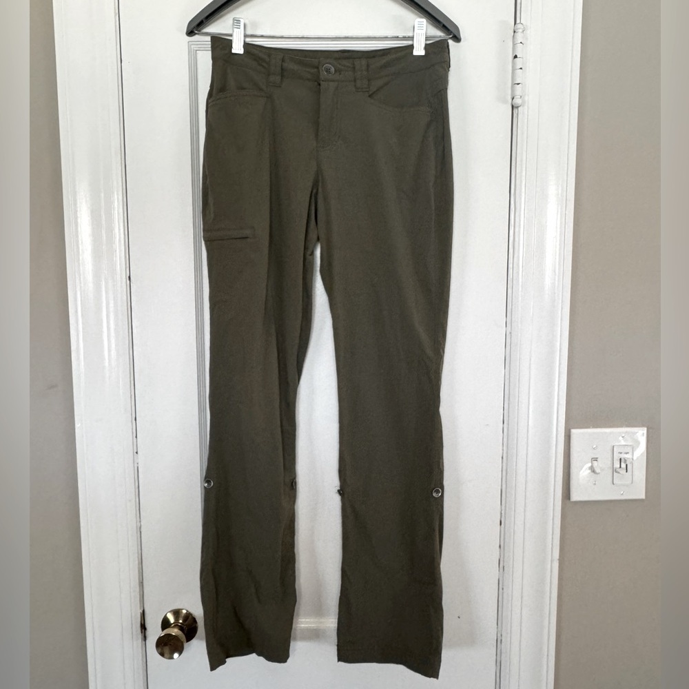 Eddie Bauer Green Outdoor Sport Roll Tab Sport Pants​